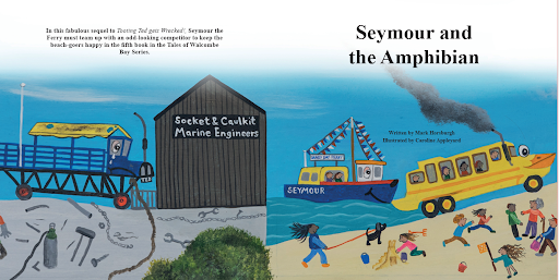 Seymour and the Amphibian — book cover